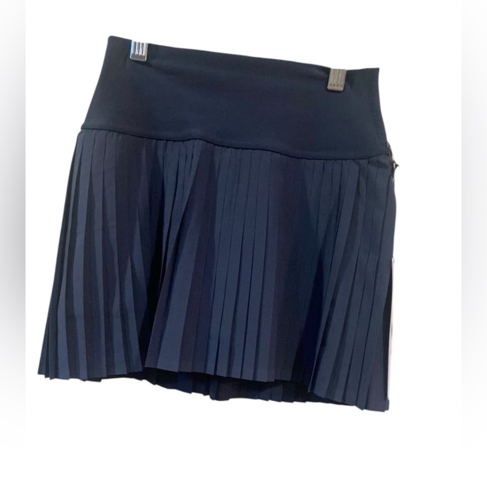 ALO Yoga Blue Mini Skater Skirt